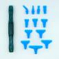 Preview: Pen for Diamond Painting, green, ergonomic, with thread and attachments