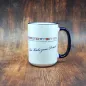 Preview: 1 mug with logo Diamond Painting Germany - blue rim / handle