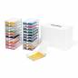 Preview: Trabricks, 7x5cm, set of 20 combination of tray and storage box, hinged lid, can be closed tightly
