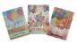 Preview: Geburtstagskarten-Set mit 3 Motiven, Painting-Set komplett mit runden Steinchen