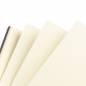 Preview: Notizbuch zum Painten, Eule, bunt, Strass, ca. 14x20cm, blanko