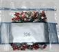 Preview: Strass-Stein eckig, (rhinestone), 326,  Rose very dark, 500 Stück