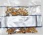 Preview: Strass-Stein eckig, (rhinestone), 3827, Golden Brown Pale, 500 Stück