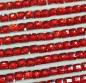 Preview: Strass-Stein eckig, (rhinestone), 666, Red Bright, 500 Stück
