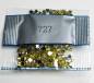 Preview: Strass-Stein eckig, (rhinestone), 727, Topaz Very Light, 500 Stück