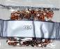 Preview: Strass-Stein eckig, (rhinestone), 780, Topaz Ultra Very Dark, 500 Stück