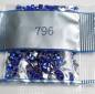 Preview: Strass-Stein eckig, (rhinestone), 796, Royal Blue Dark, 500 Stück