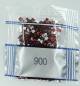 Preview: Strass-Stein eckig, (rhinestone), 900, Burnt Orange Dark, 500 Stück