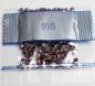 Preview: Strass-Stein eckig, (rhinestone), 915, Plum Dark, 500 Stück