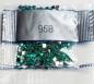 Preview: Strass-Stein eckig, (rhinestone), 958, Seagreen Dark, 500 Stück