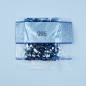 Preview: Strass-Stein eckig, (rhinestone), 995, Electric Blue Dark, 500 Stück