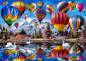 Preview: Howard Robinson, Hot Air Balloons, 65x90cm, 70 Farben, runde Steine, Vollbild