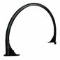 Preview: Arc lamp / arc lamp, half moon (without LED), 94 x 57.8 cm, black