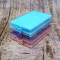 Preview: Schiffchen-Set mit Wechselplatte, blau, Kombi aus Schiffchen und Aufbewahrungsdose, fest verschließbar
