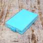 Preview: Schiffchen-Set mit Wechselplatte, blau, Kombi aus Schiffchen und Aufbewahrungsdose, fest verschließbar
