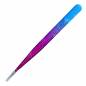 Preview: Diamond Painting Pinzette mit Box, spitz, pink/blau