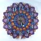 Preview: Diamond Painting Wanduhr auf Holz, 29cm