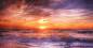 Preview: Diamond Painting picture, evening walk on the beach, round stones, 50x100cm, 55 colours, full picture