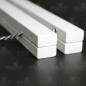 Preview: Magnetic strip set for diamond painting pictures, high load capacity, 70 cm, white, solid wood