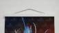 Preview: Magnetic strip set for diamond painting pictures, high load capacity, 30 cm, white, solid wood