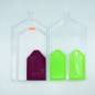 Preview: Diamond Painting large boats, set of 2, clear, nestable (lid and base)