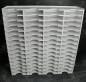 Preview: Shuttle shelf white, approx. 44x41.7x10.4cm, 60 compartments approx. 9.7x9.5x2.3cm, storage box