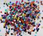 Preview: Steinchen, rund (round), Farbe 158, Blue Dark, Tüte mit 200 Stück