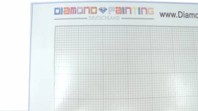B-goods, grid canvas for round stones, 60x60cm, square grid