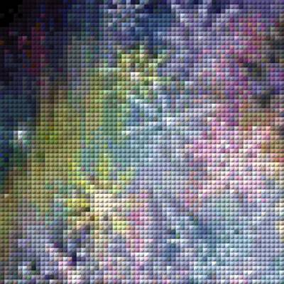 Excerpt from the image - example - pixelated