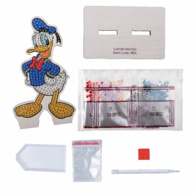 Diamond Painting Aufsteller, "Donald Duck" Crystal Art Buddies
