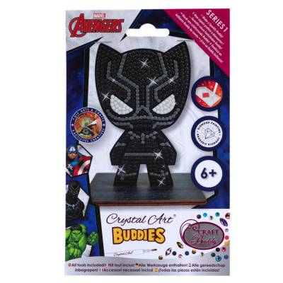 Diamond Painting Aufsteller, "Black Panther" Crystal Art Buddies