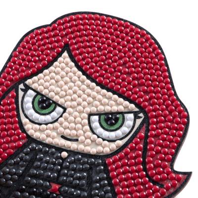 Diamond Painting Aufsteller, "Black Widow" Crystal Art Buddies