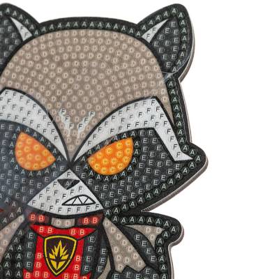 Diamond Painting Aufsteller, "Rocket" Crystal Art Buddies