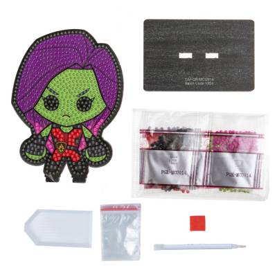 Diamond Painting Aufsteller, "Gamora" Crystal Art Buddies
