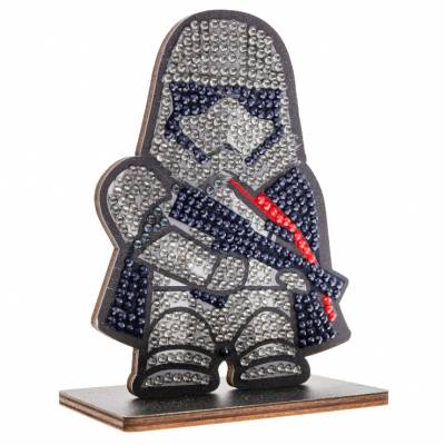 Diamond Painting Aufsteller, "Captain Phasma" Crystal Art Buddies