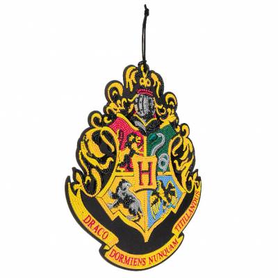 Preview: Diamond Painting Bild Hogwarts-Wappen, runde Diamanten, ca. 25x29cm, Teilbild