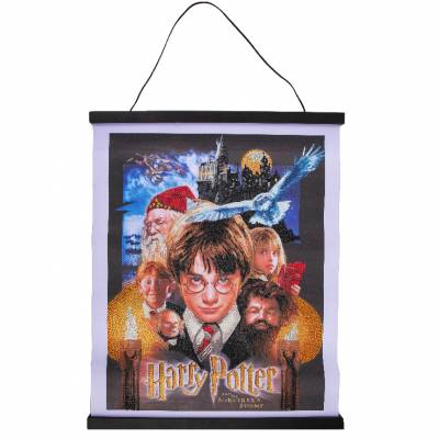 Diamond Painting picture, Harry Potter, round diamonds, approx. 35x45cm, partial picture