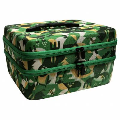Preview: Sorting case, content 240 jars with twist lock, case green