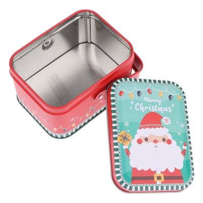 Metalldose Weihnachten mit Mehrfachaufsetzer & Korrekturschieber, ca. 10,5x8x6cm