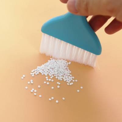 Diamond Painting Kit Handfeger-Set klein, blau, 14,5x9,6cm, Bastelpinsel, Staubpinsel, Kehrblech