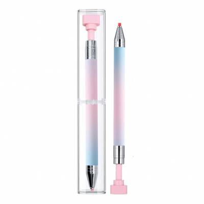 Automatic refillable wax pencil, diamond art pencil with 2 refill wax pads