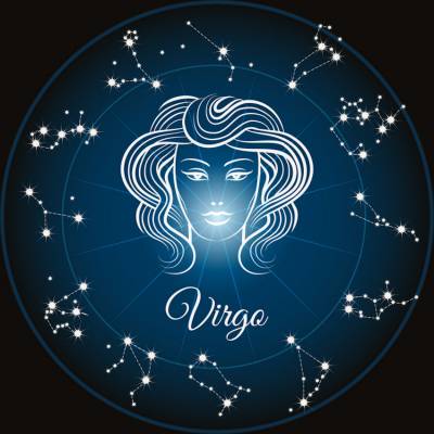 Zodiac Virgo, Glow In The Dark – Night Glow, Square Stones, 60x60cm, 45 Colours, Full Image