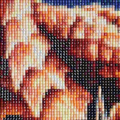 Anne Stokes, Dragon Fury, 60x90cm, 80 Farben inkl. AB & Feensteine, eckige Steine, Vollbild