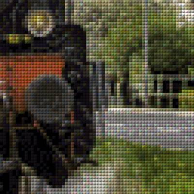 Auszug aus dem Bild - Beispiel - gepixelt