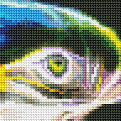 Excerpt from the image - example - pixelated