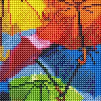 Auszug aus dem Bild - Beispiel - gepixelt