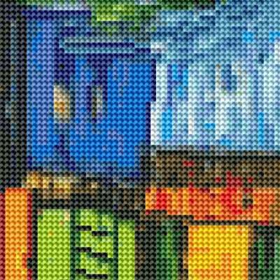 Auszug aus dem Bild - Beispiel - gepixelt