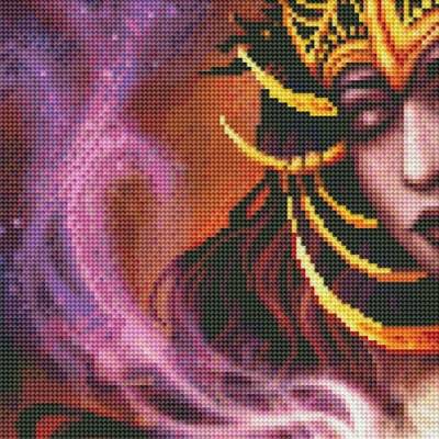 Preview: Sarah Richter, Nocturnals, 64x89cm, 76 Farben inkl. 3AB & 7 Feen, runde Steine, Vollbild