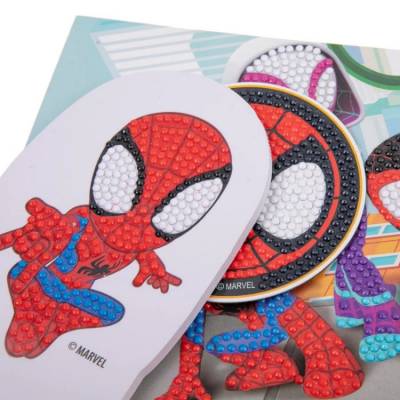Spidey, Crystal Art Mega Activity Set, Diamond Painting