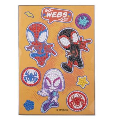 Spidey, Crystal Art Mega Activity Set, Diamond Painting